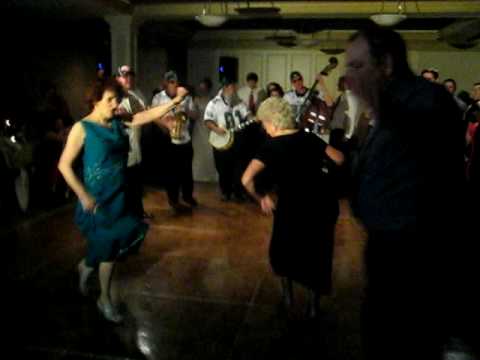 Mummers Strut - Elaine and Lois Dancing