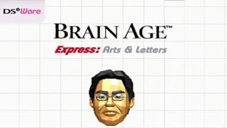 Brain Age Express: Arts & Letters (DSiWare Gam