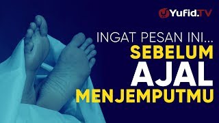 Download lagu Ceramah Singkat: Sebelum Ajal Menjemputmu - Ustadz Ahmad Zainuddin, Lc. mp3 Download lagu Ceramah Singkat: Sebelum Ajal Menjemputmu - Ustadz Ahmad Zainuddin, Lc. mp3