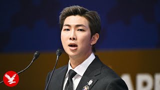 Download lagu BTS' leader RM becomes first K-pop artist to give APEC speech mp3 Download lagu BTS' leader RM becomes first K-pop artist to give APEC speech mp3