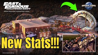 NEW Details About - Fast & Furious Hollywood Drift! Universal Studios Hollywood 2026