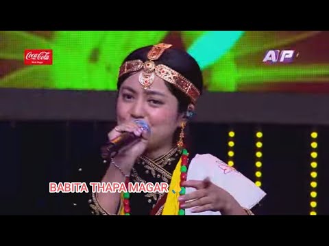 GOLA ROUND | BABITA THAPA MAGAR #SONG (CHANCHALE BANI..#Nepal#IDOL #SEASON 6 EPISODE 22 |@nepalidol