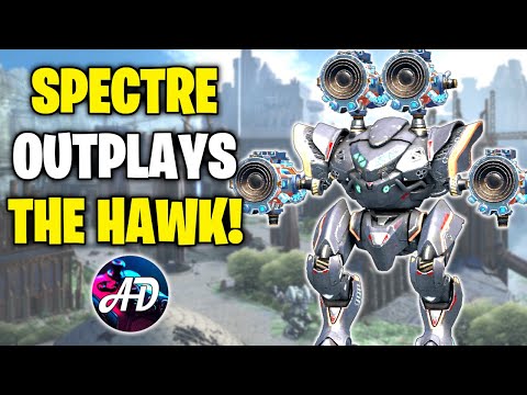 Sonic SPECTRE Outplays The HAWK!!! SPECTRE HAVOC Gameplay - War Robots MK2 Gameplay WR