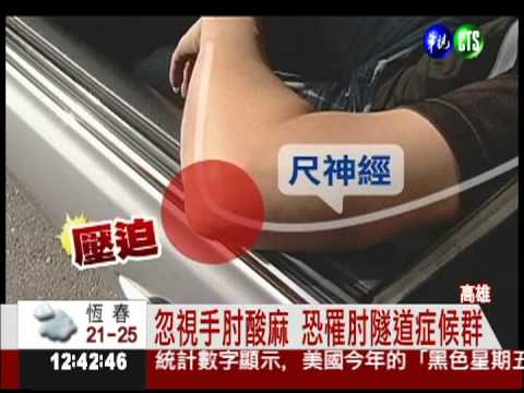 手肘靠窗開車 當心變"鳥爪手"!