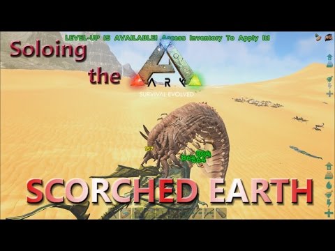 Hunting Deathworms in Style! Soloing the Ark in Scorched Earth #23