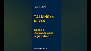 How to TALK to Nuxeo? AI Voice Agent insurance claim registration