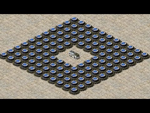 1 Demolition Truck vs 100 Pillbox - Red Alert 2