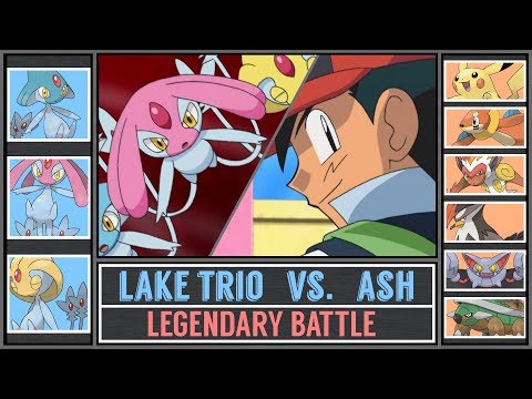 Legendary Battle: Ash vs. AZELF, UXIE & MESPRIT (Pokémon Sun/Moon)