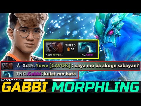 GABBI BACK TO MORPHLING PICK IN EU SERVER - INTENSE GAME DOTA 2