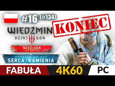 Wiedźmin 3 #134 / DLC: Serca z Kamienia #16 🐺 FABUŁA 🐎 Wszystkie zakończenia DLC + ukryte eventy