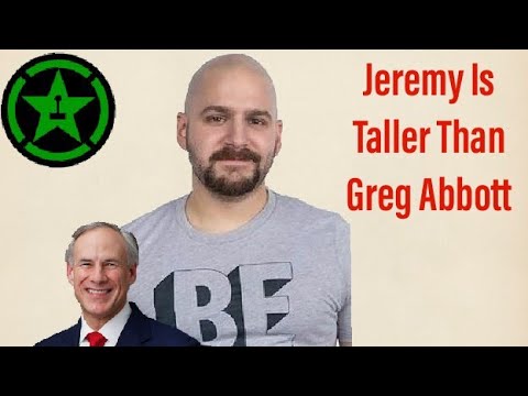 Achievement Hunter: Jeremy Is Taller Than Greg Abbott