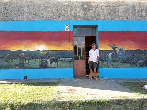 URUGUAY - Paso del carretón, mural No 3