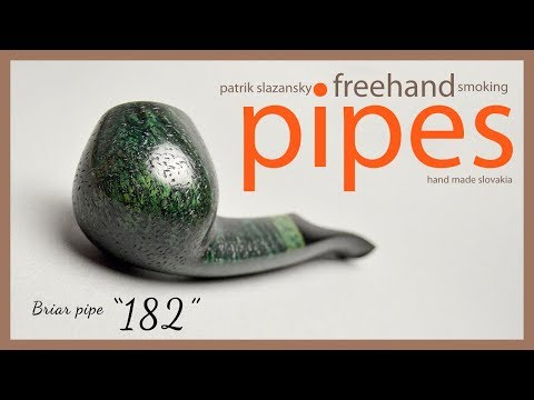 Smoking pipes - Briar pipe "182" | freehand smoking pipes | slovak pipemaker