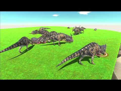 Herbivore Dinosaurs VS Modern Mammals ALL UNITS Fight Battle ARBS | Animal Revolt Battle Simulator