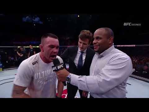 Fight Night Sao Paulo: Colby Covington Octagon Interview
