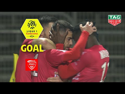 Goal Téji SAVANIER (28') / Nîmes Olympique - Dijon FCO (2-0) (NIMES-DFCO) / 2018-19