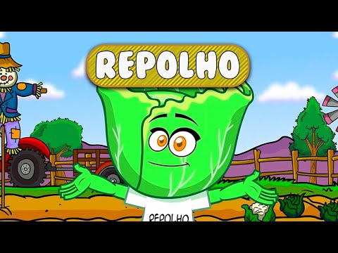 REPOLHO (8 AMIGOS VÃO À HORTA) - Vida Saudável Para Crianças | Josué de Castro e Cleiton Schaefer