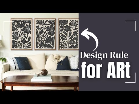 Secrets to Styling Size Art Above Your Sofa