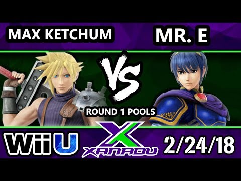 End of an Era - Max Ketchum (Cloud) Vs. Mr. E (Marth, Lucina) - SSB4 Pools - Smash Wii U