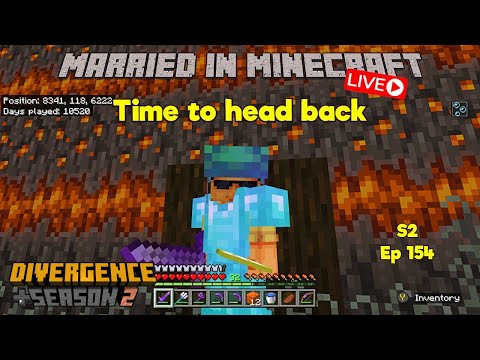 Heading back to CharlotteTown on the #DivergenceSMP!  Season 2, Episode 154. . .  #MiM #Minecraft