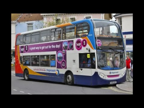 Tribute to the Stagecoach South west Alexander Dennis Enviro 400 WA08 NPD (19325)