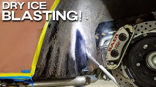 The MAGIC of our Dry Ice Blasting Service! Incredible Undercarriage Transformation