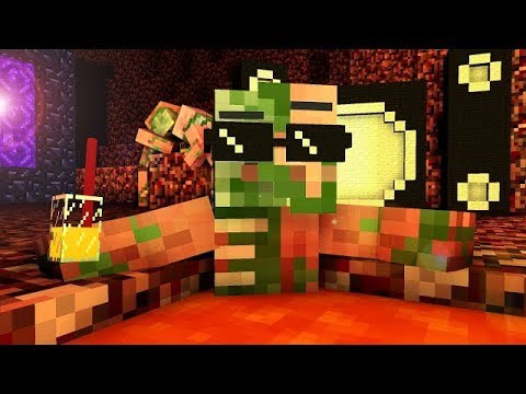 Zombie Pigman Life - Craftronix Minecraft Animation
