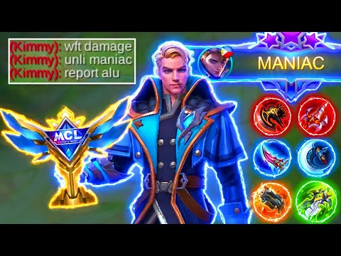 TOP GLOBAL ALUCARD + AUTO MANIAC & SAVAGE BUILD = MCL CHAMPION???