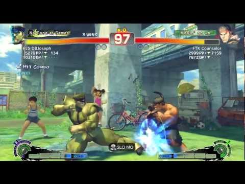 SSF4 AE 2012 - PJS DBJoseph (M Bison) Vs KaizenMaster (Ryu) - Casuals