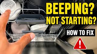 Bosch Dishwasher Not Starting Beeping - How To Fix