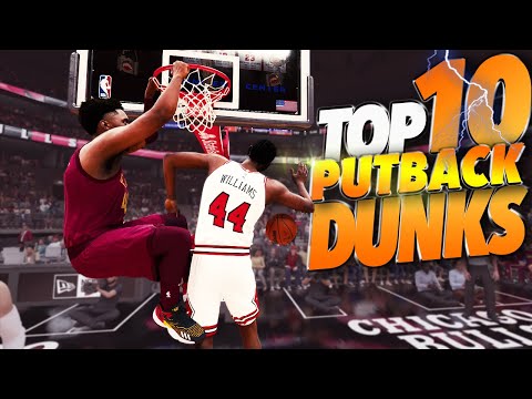 Top 10 INCREDIBLY RARE PUTBACK DUNKS - NBA 2K23 TOP 10 Plays Of The Week #25