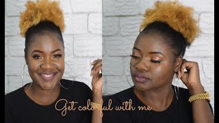 How to: color your natural hair at home