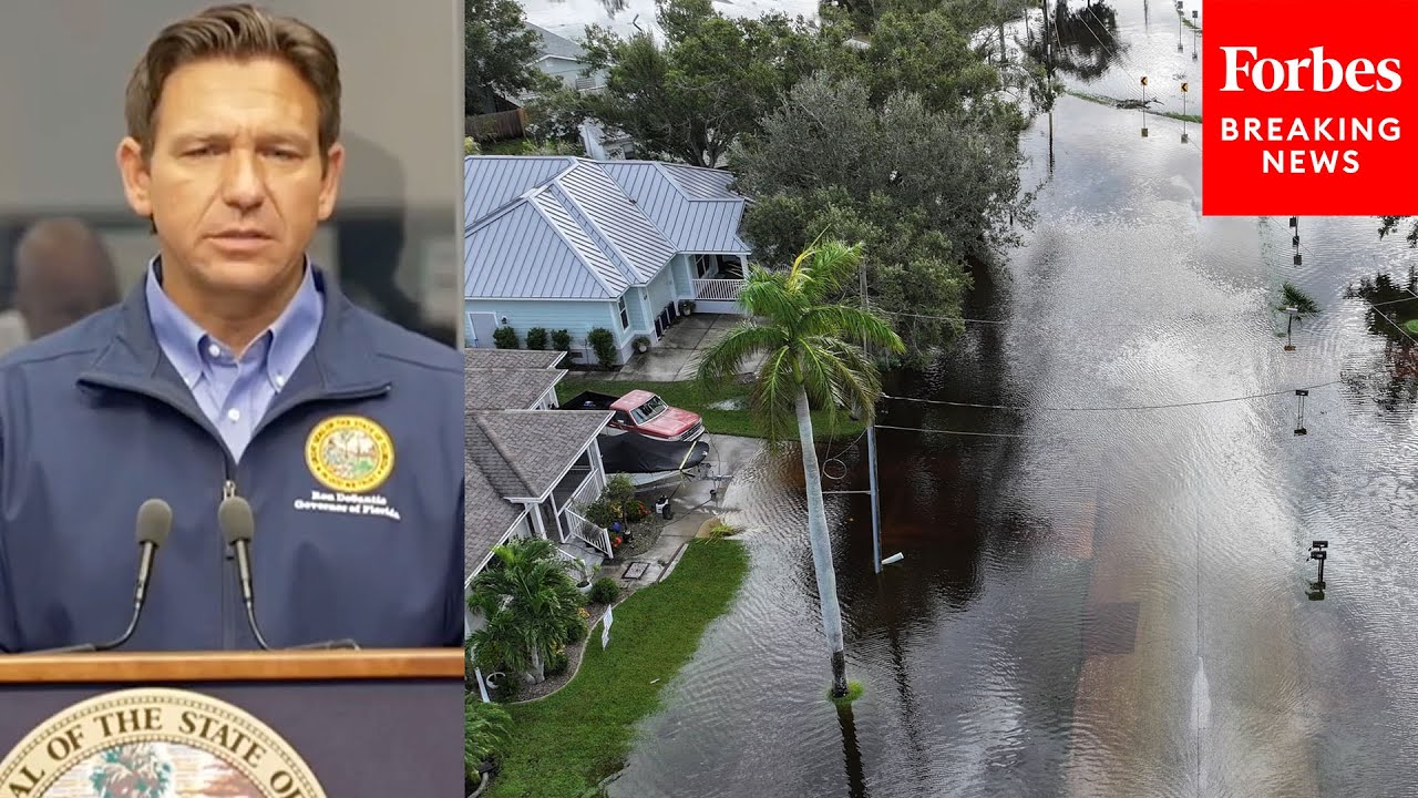 BREAKING: DeSantis Details Damage, Fatalities, & Early Response After Hurricane Milton Hits Florida