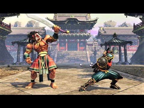 Tam Tam vs Hanzo Hattori (Hardest AI) - SAMURAI SHODOWN