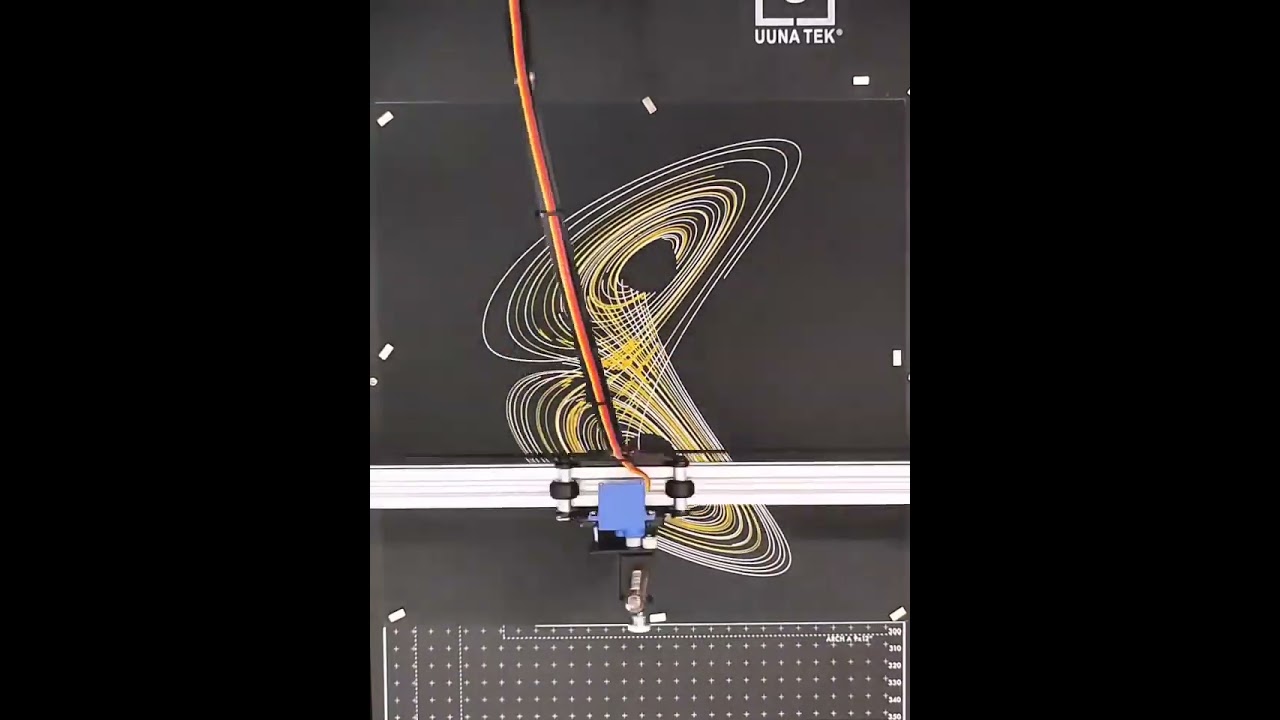 Watch a Robot Draw a Crazy Math Pattern!