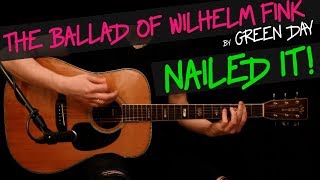 The Ballad of Wilhelm Fink - Green Day guitar cover by GV + chords