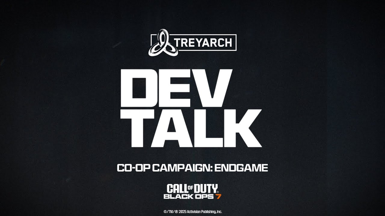 Dev Talk - Co-Op Campaign: Endgame | Call of Duty: Black Ops 7 - YouTube
