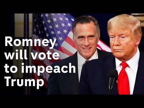Impeachment: Republican Mitt Romney to vote to convict Trump on charge of abuse of power