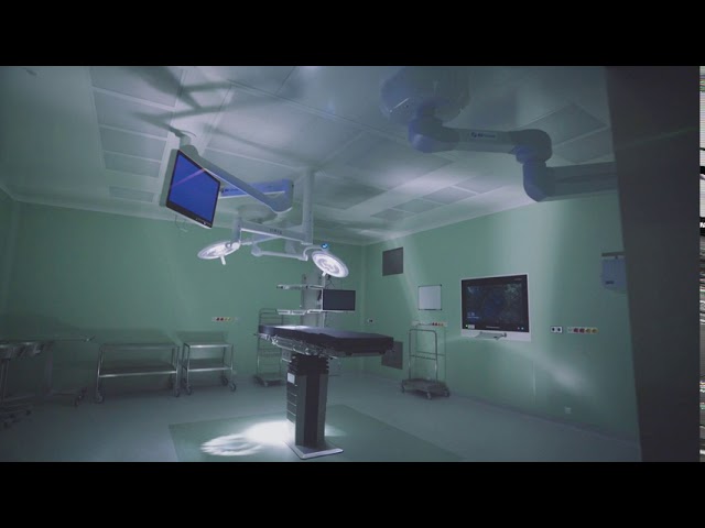 youtube: Teplice Hospital – construction of operating rooms, Anaesthesiology and Resuscitation, ICU