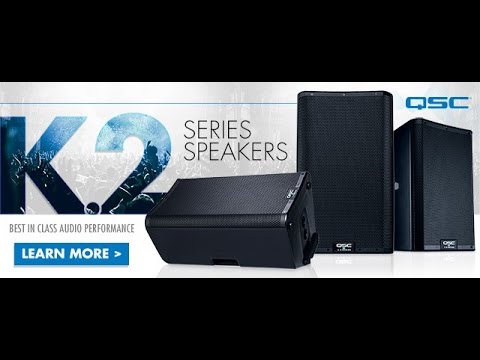 QSC K12.2 K2 Series 12" Two-Way 2000W Powered Speakers Pair w Stands & Road Case image 19