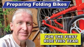 Preparing Folding Bikes | For the first ride this year