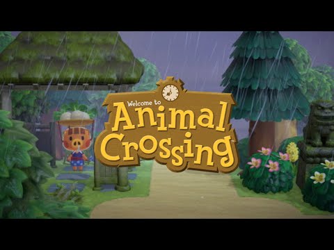 Animal Crossing: City Folk w/ New Leaf (Music to study/work/relax to + Rain sounds)