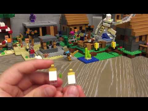 How to build the bigger one Minecraft mutant skeleton in Lego