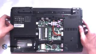 Acer eMachines E528 - Disassembly and cleaning