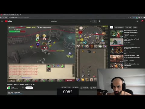 Odablock Reacts to Fuse losing Rank 45 Maxed HCIM status to a PKer in deep Wilderness
