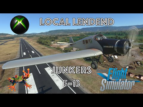 MS/Asobo Local Legend Junkers F 13 Review Xbox Series X MSFS 2020