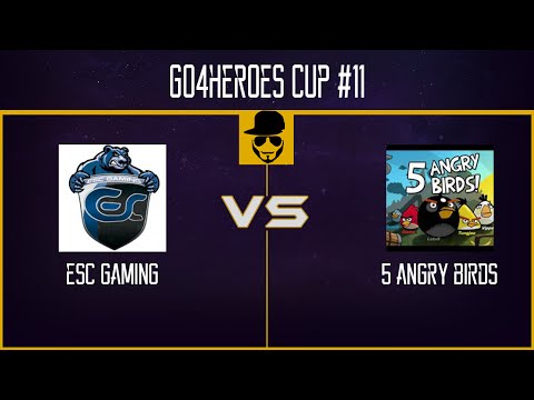 Heroes of the Storm Go4Heroes Cup 11 | RO16 | ESC Gaming vs. 5 Angry Birds [ESL]