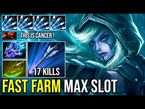INCREDIBLE COMBACK [ DROW RANGER ]  AMAZING FAST FARM - INSANE LATE GAME - [ FULL OPTION ]