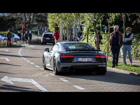 Audi R8 V10 Plus with Capristo Exhaust - LOUD Accelerations !