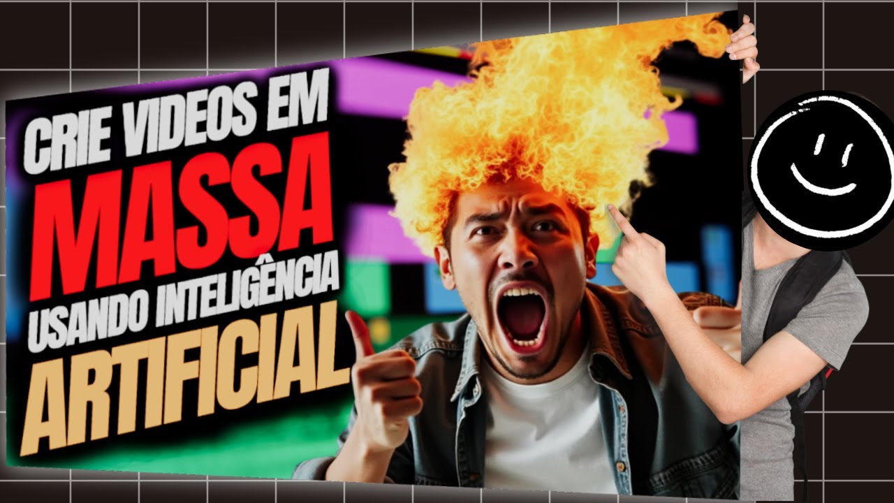 CRIE VIDEOS EM MASSA EM MINUTOS COM ESSA INTELIGÊNCIA ARTIFICIAL